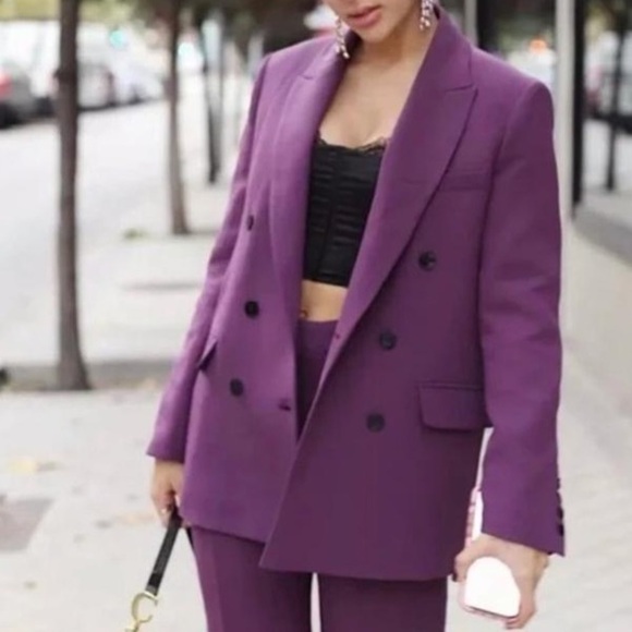 Zara Blazer Jacket Size S - Picture 1 of 8